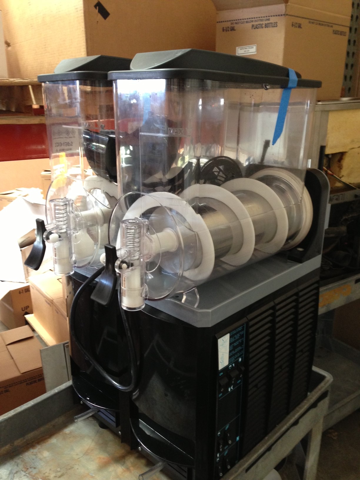 Faby Two Flavor Frozen Drink Machine » Margarita Machine Sales